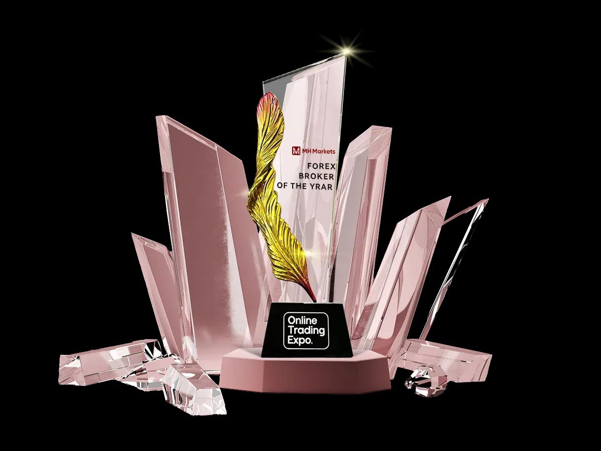 Forex Broker of The Year award given by Online Trading Expo
