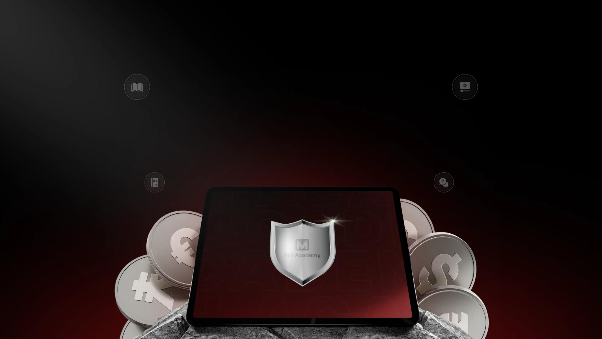 MH Academy banner - desktop view