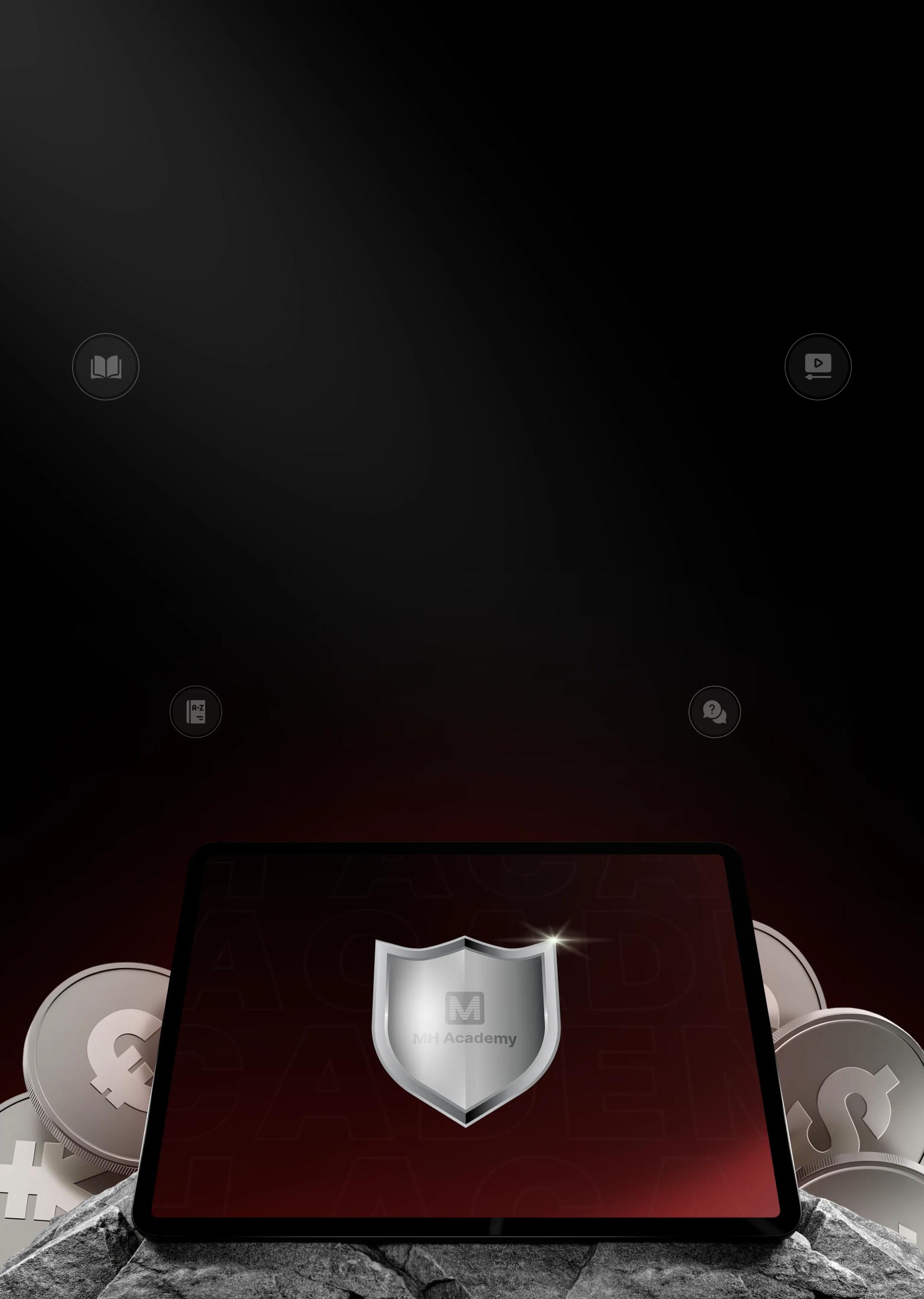 MH Academy Banner - tablet view